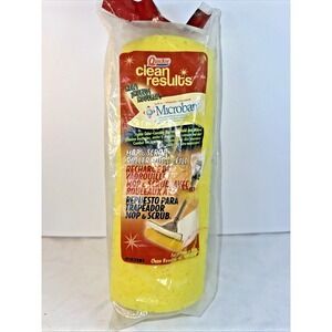 Quickie Clean Results Refill Microban Roller Sponge Mop New #058BCRMB